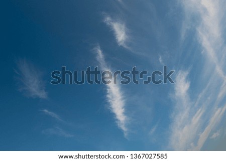 abstract of Cirrostratus cloud and blue sky background