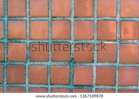 Beige square mosaic