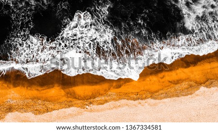 Beach Waves Abstract 