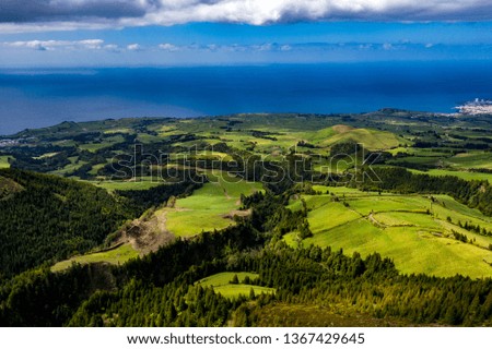 São Miguel - Acores from above