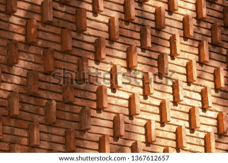 Texture background for the design of brick and stone wall.