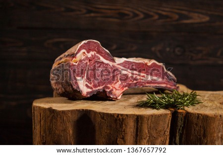 beef steak in meat restaurant