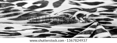 texture, background, pattern, silk fabric, european foot, fashion, leopard print, animal, irreplaceable texture for your projects, black and ≠