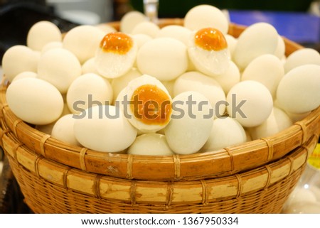 Salted egg, Add variety of egg menu.