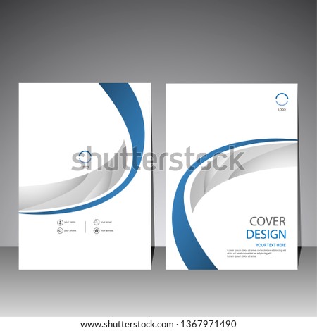 Brochure template. magazine. modern flyer design. vector illustration