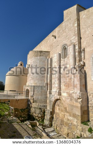 Ancient Basilica of Santa Maria Maggiore di Siponto, Puglia, Italy	