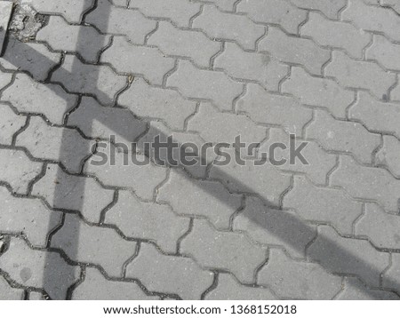 Paved road texture