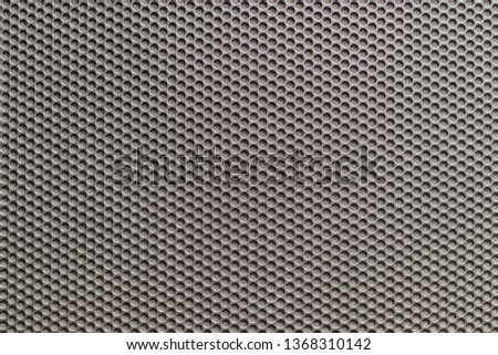 Abstract dark gray circle mesh pattern background texture