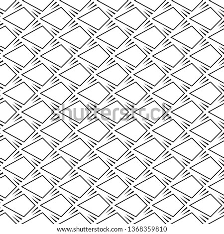 Seamless pattern. Kites, triangles ornament. Figures background. Ethnic wallpaper. Polygons motif. Geometric backdrop. Digital paper, textile print, web designing, abstract. Vector art