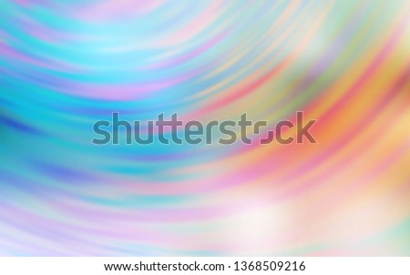 Light Blue, Yellow vector colorful blur backdrop. Modern abstract illustration with gradient. New style design for your brand book.