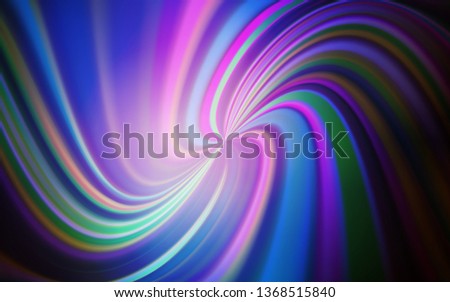 Dark Pink, Blue vector blurred template. Colorful illustration in abstract style with gradient. New style for your business design.