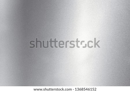 Abstract texture background, light shining on silver hard metallic