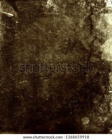 Grunge old paper brown background, obsolete scary texture