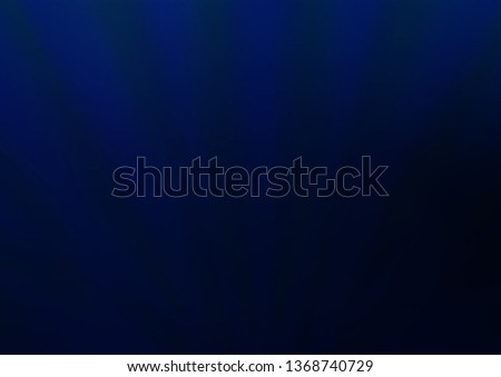 Dark BLUE vector blurred background. Creative illustration in halftone style with gradient. The blurred design can be used for your web site.