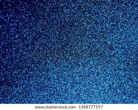 Shiny and glittery blue background