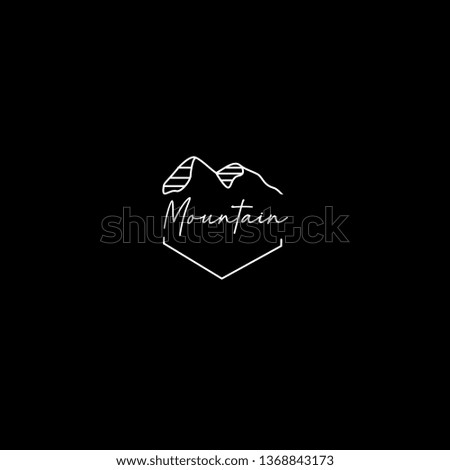 mountaint logo designs vector