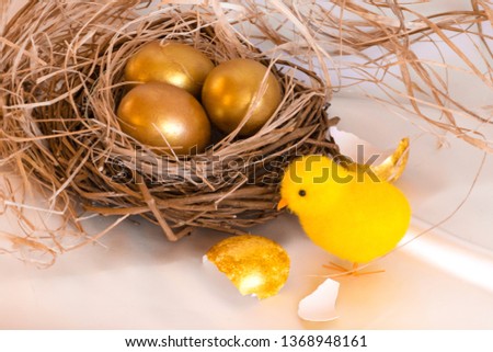 Easter greeting composition