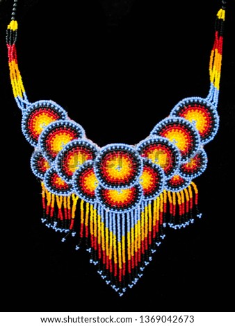 Native American hand made necklace