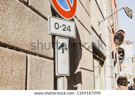 Stop street sign.