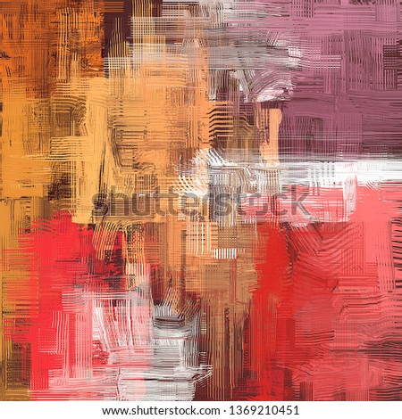 Abstract texture. 2d illustration. Expressive handmade oil painting on canvas. Wide brushstrokes. Modern digital art. Multi color backdrop. Contemporary brush. Expression. Popular style image.
