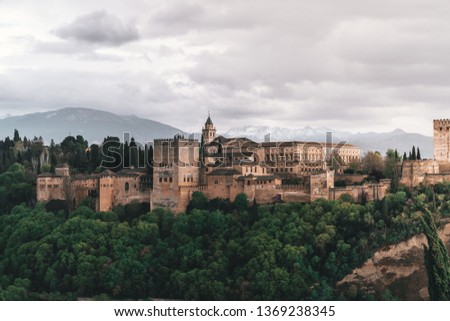 La Alhambra of Granada, Spain