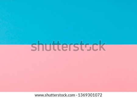 Colorful blue and pink background for copy space