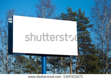 billboards on city streets and along roads
