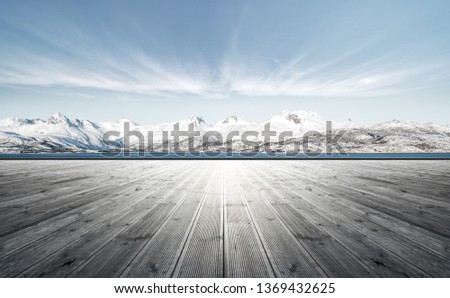 Snow Mountain Road Platform