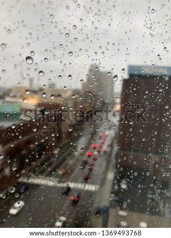Rain in Boston