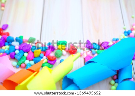 colorful wood background and copy space