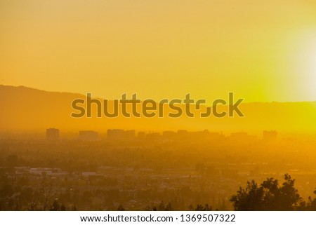 San Jose At Sunset