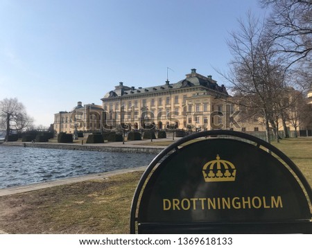 Palace Drottningholm in Sweden