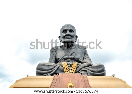 Big Buddha in Wat Huay Mongkol at Hua Hin, Thailand