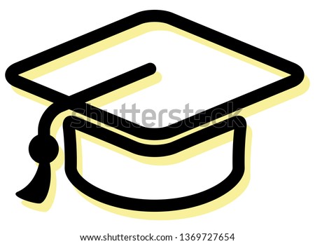 Graduation Cap - Icon as EPS 10 File