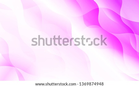 Template Abstract Background With Curves Lines, Wave Shape. Modern Screen Gradient Design. For Greeting Card, Flyer, Poster, Brochure, Banner Calendar. Vector Illustration