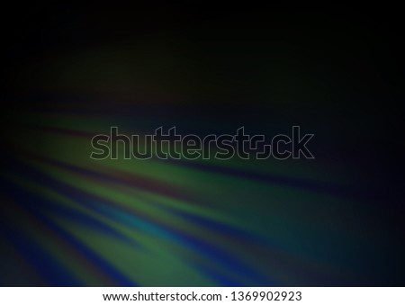 Dark BLUE vector backdrop with long lines. Blurred decorative design in simple style with lines. Pattern for ads, posters, banners.