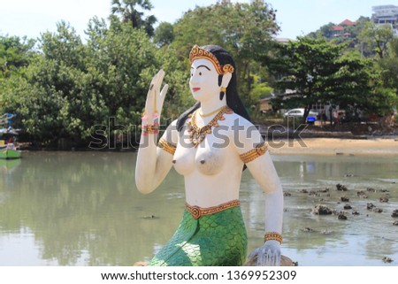 Mermaid from The Story of Phra Abhai Mani
