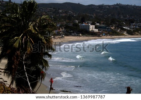 Panoramic view of Main Beach Laguna Beach