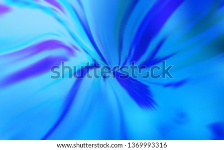Light BLUE vector layout with curved lines. Modern gradient abstract illustration with bandy lines. Abstract design for your web site.