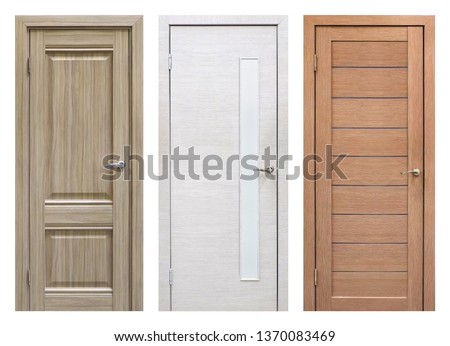 Set of entrance doors (Interior wooden doors)