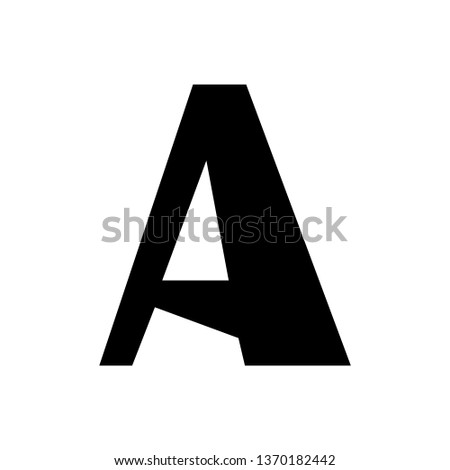 Russian letter A