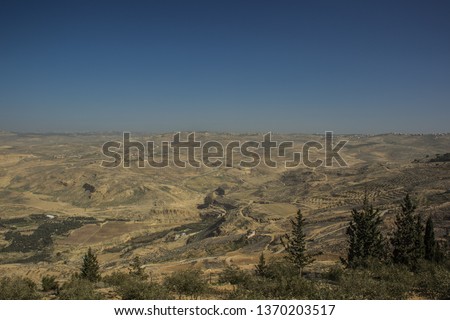 Jordanian desert aerial scenery landscape photography 