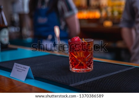 Competition of cocktails