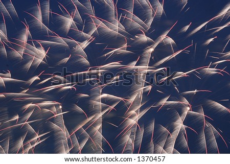 Festival of fireworks in Moscow