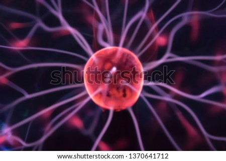 Pattern plasma ball