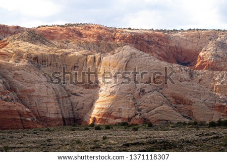 Stunning scenery at Snow Canyon in Utah - travel photography