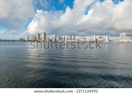 Beautiful city of San Diego on a sunny day - travel photography