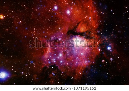 Beautiful galaxy somewhere in outer space. Elements of this image furnished by NASA.
