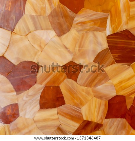 Stone mosaic, close-up background photo texture