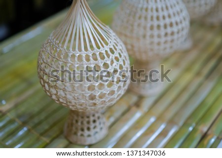 Handmade Bamboo basketry